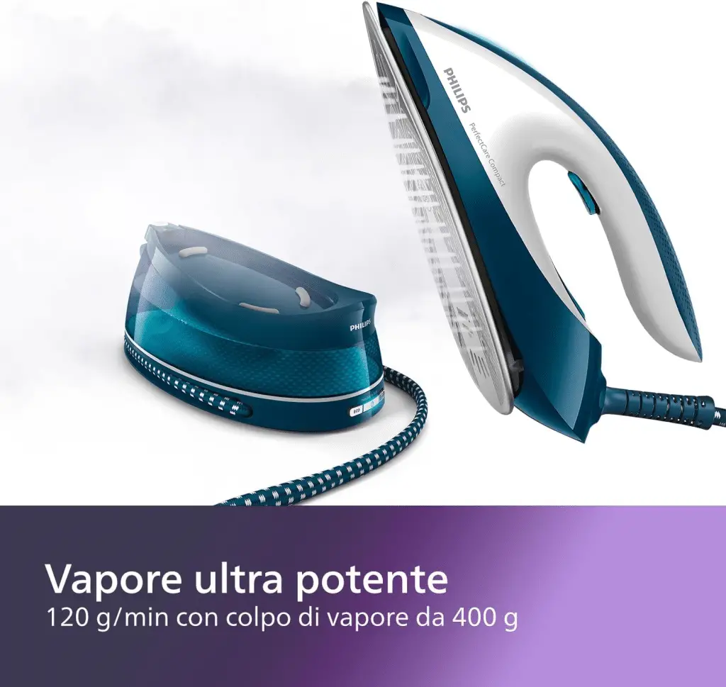 Philips perfectcare compact: 6,5 bar di potenza e precisione %philips perfectcare compact: 6,5 bar di potenza e precisionecount(title)% Philips perfectcare compact: 6,5 bar di potenza e precisione