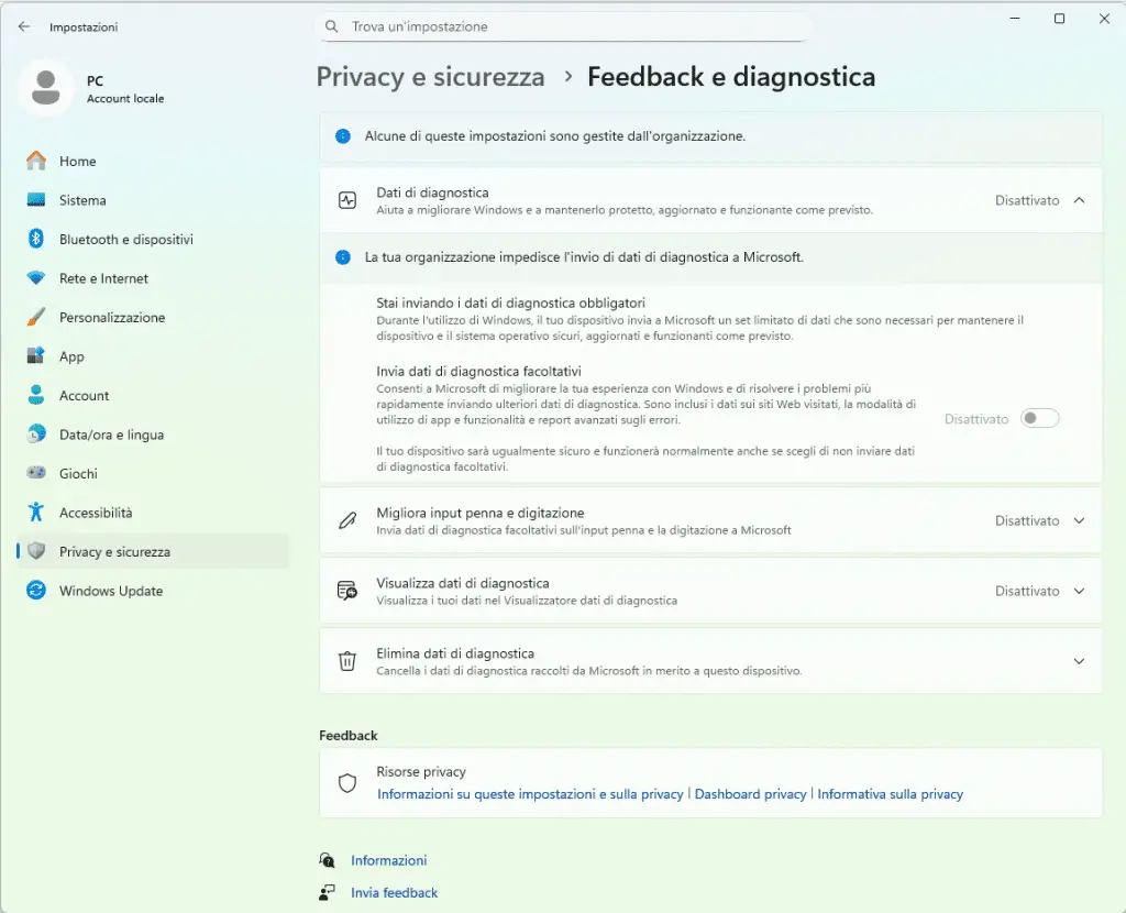 Come ridurre davvero la telemetria su windows 11: guida pratica per utenti consapevoli %come ridurre davvero la telemetria su windows 11: guida pratica per utenti consapevolicount(title)% Come ridurre davvero la telemetria su windows 11: guida pratica per utenti consapevoli