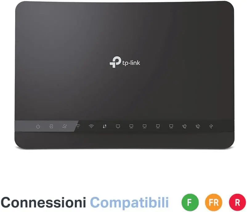 Tp-link archer vr1210v modem router evdsl fino a 300mbps