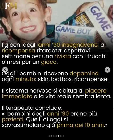 Lo strano post social dei videogiochi anni 90 che sarebbero migliori secondo uno psicologo