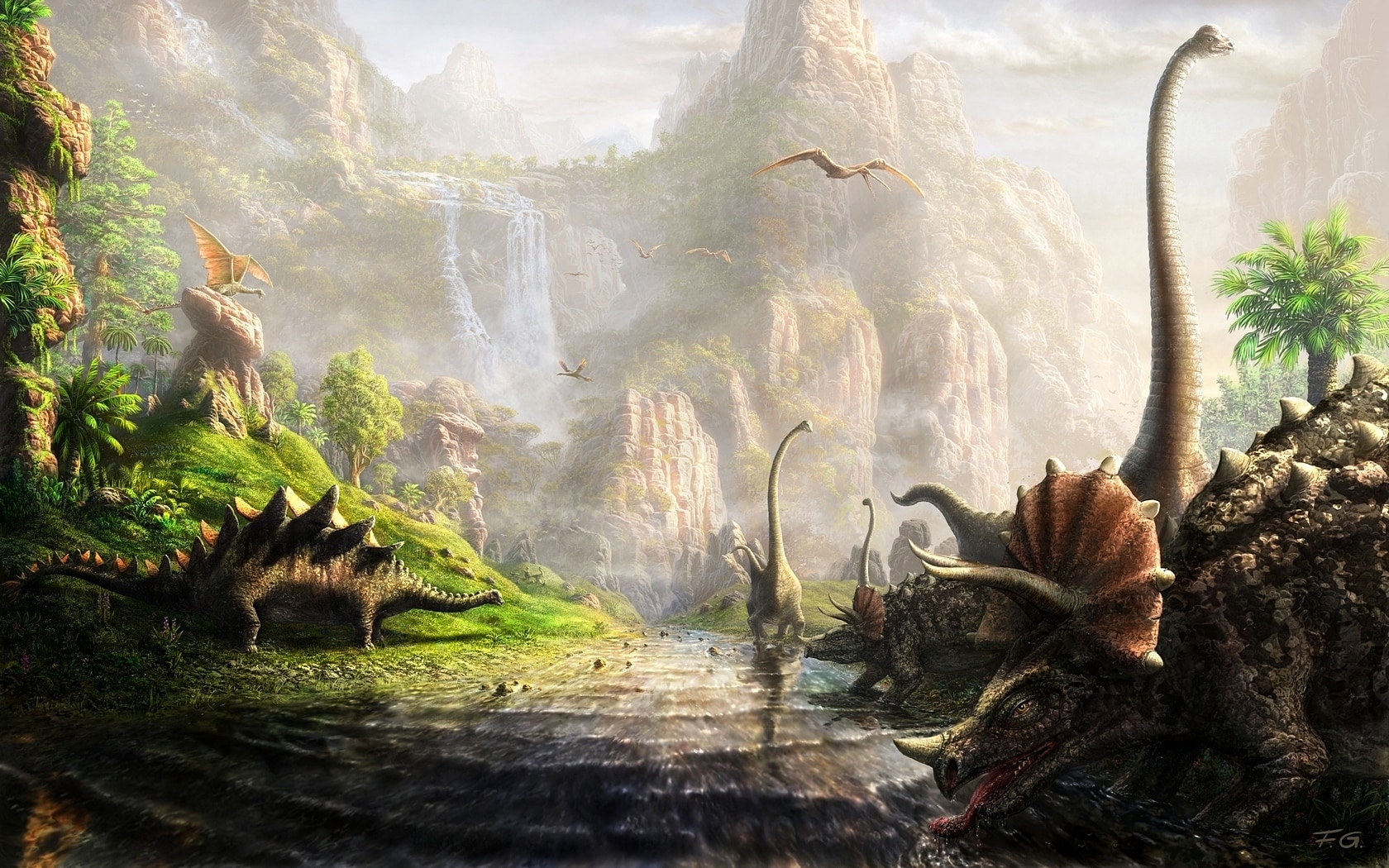 Dinosauri in thailandia: alcuni fossili sono 20 milioni di anni più giovani? %dinosauri in thailandia: alcuni fossili sono 20 milioni di anni più giovani? Count(title)% Ricostruzione di un ambiente popolato da dinosauri