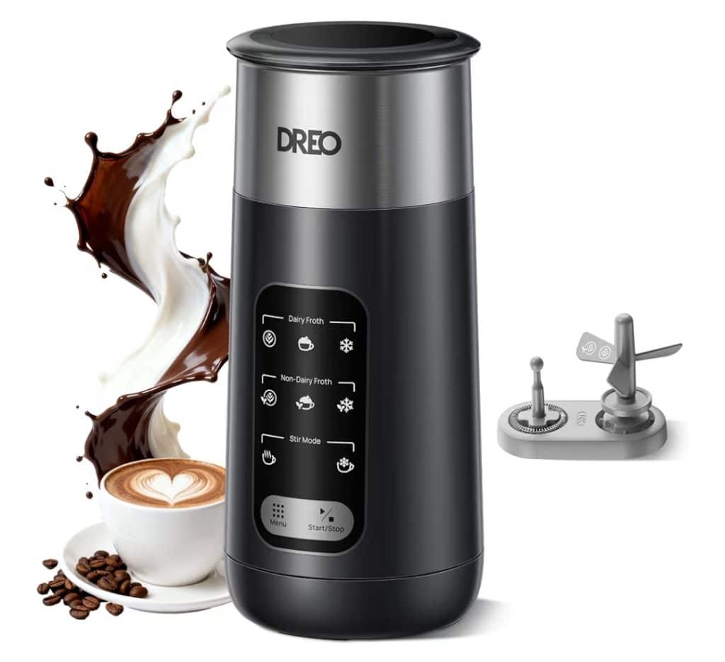 Dreo milk frother: il lusso di una cioccolateria nella tua cucina