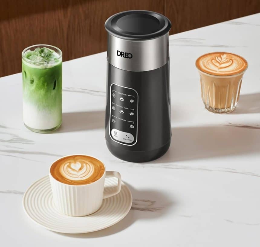 Dreo milk frother: il lusso di una cioccolateria nella tua cucina