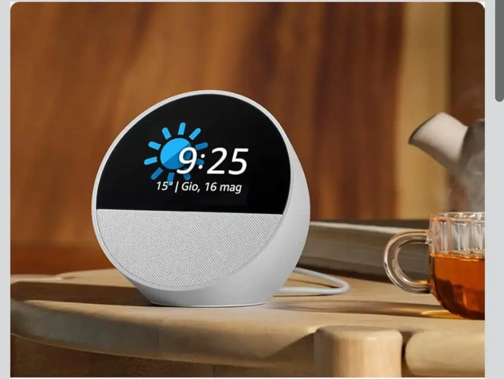Echo spot: il mix perfetto tra potenza sonora e controllo visivo