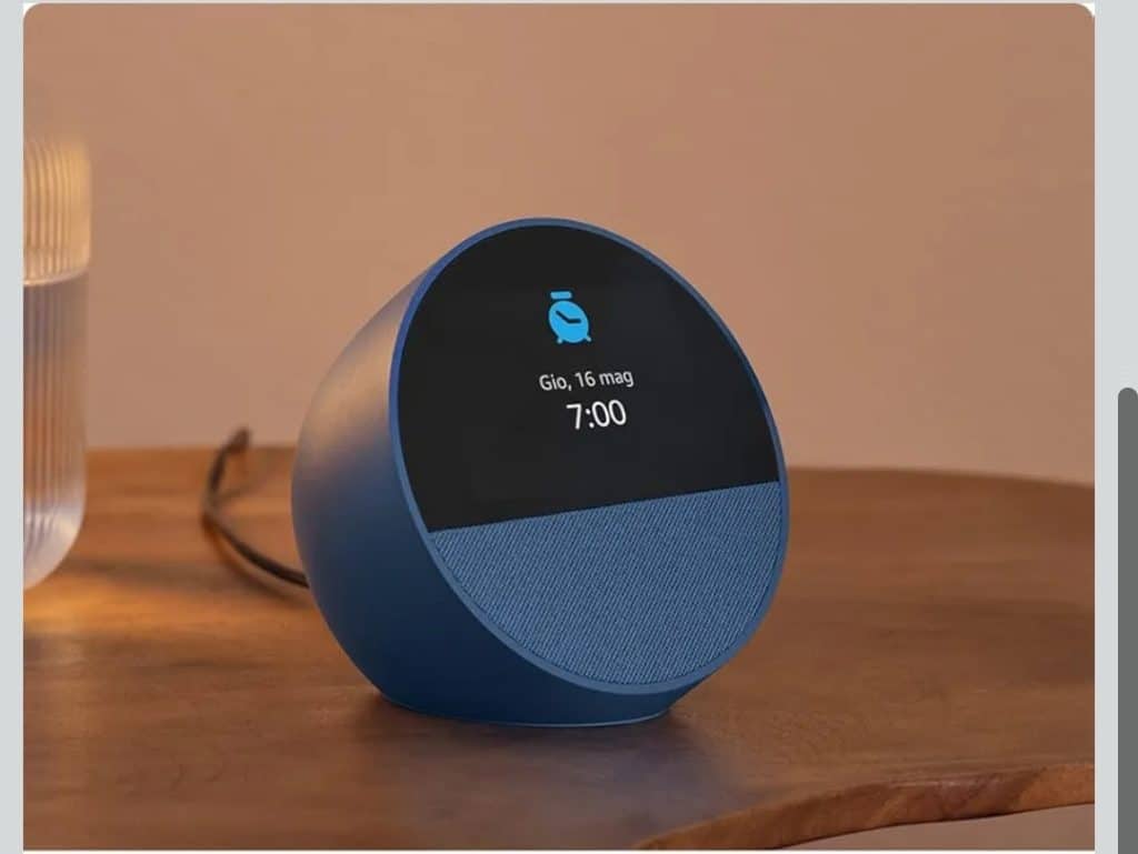 Echo spot: il mix perfetto tra potenza sonora e controllo visivo
