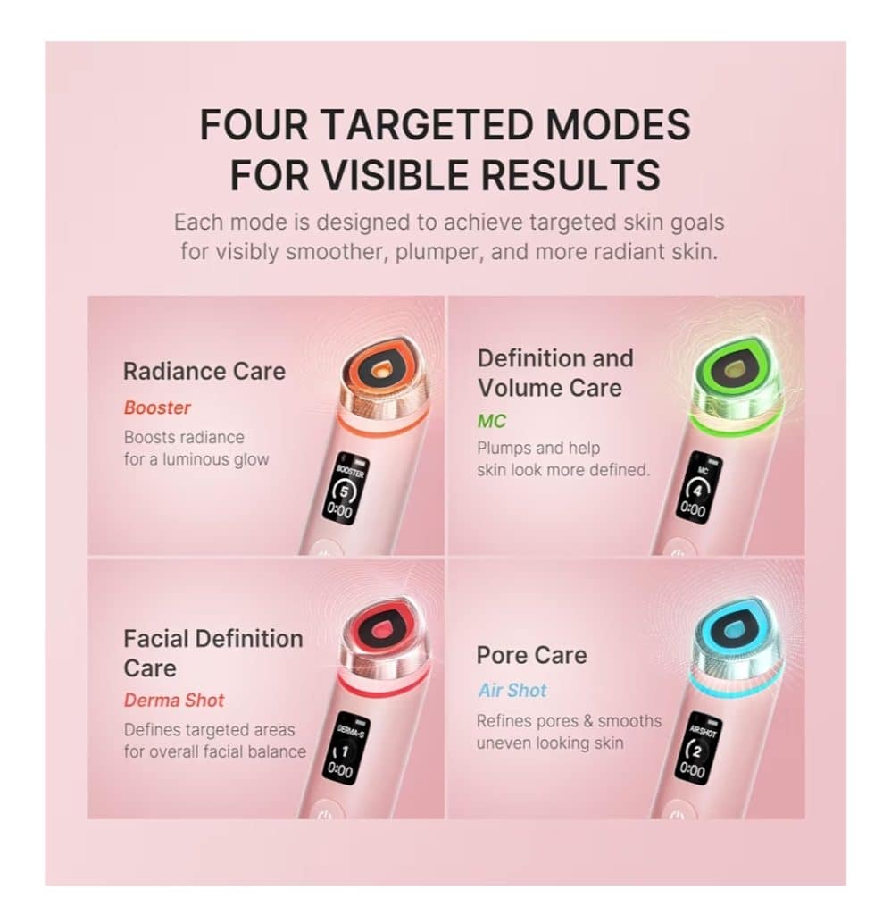 Medicube age-r booster pro: 4 tecnologie in un unico gesto per un viso perfetto