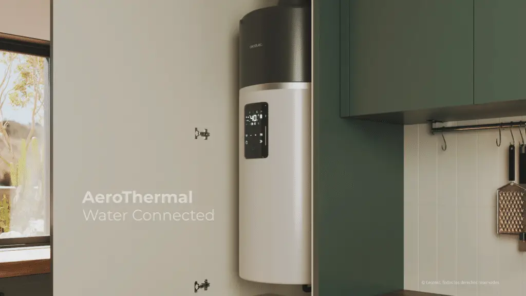 Termos con aerotermia aerothermal water connected de 80, 100 y 120l, energía sostenible 0-5 screenshot
