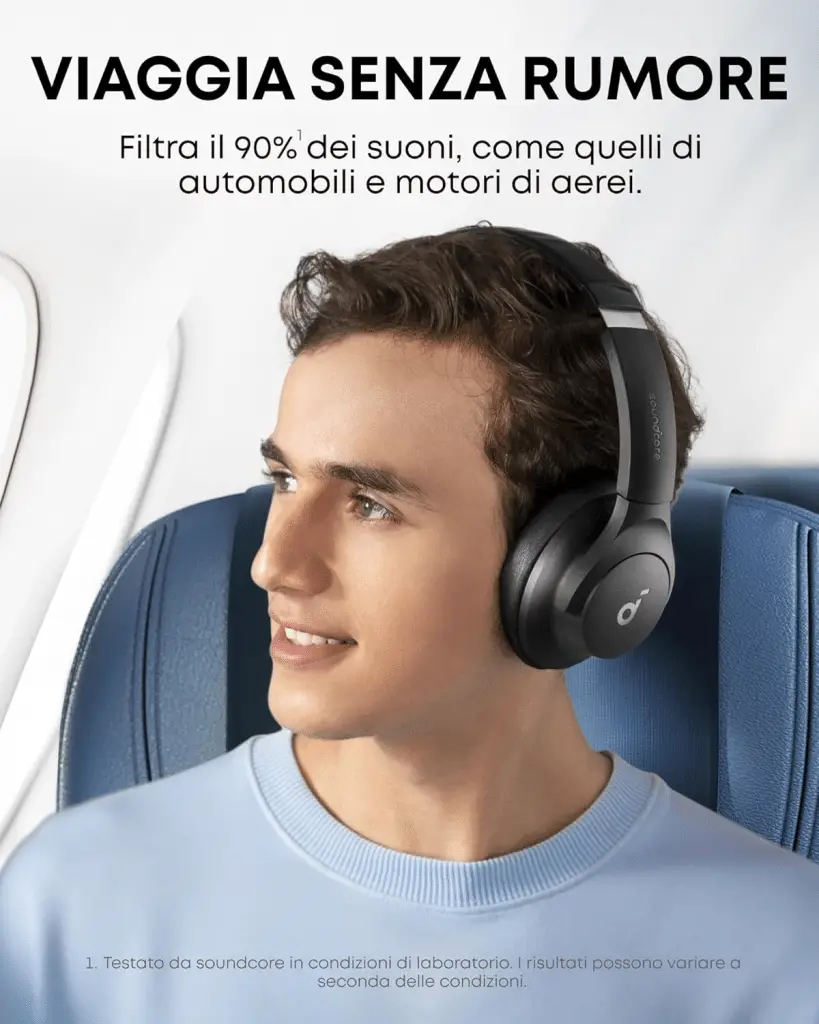 Soundcore anker q20i cuffie bluetooth offerta amazon