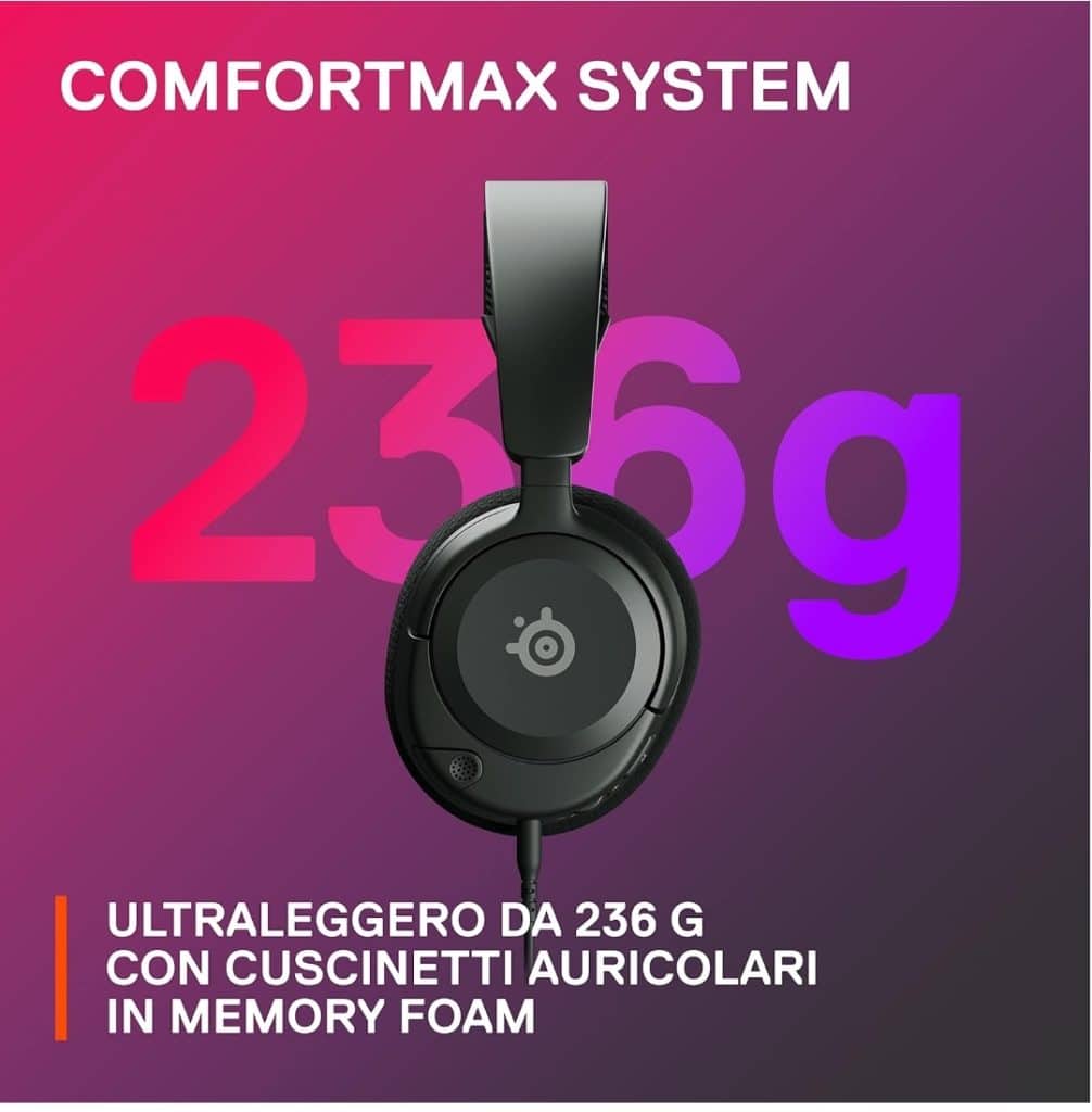 Steelseries arctis nova 1: l'eccellenza sonora accessibile a ogni gamer %steelseries arctis nova 1: l'eccellenza sonora accessibile a ogni gamercount(title)% Steelseries arctis nova 1: l'eccellenza sonora accessibile a ogni gamer