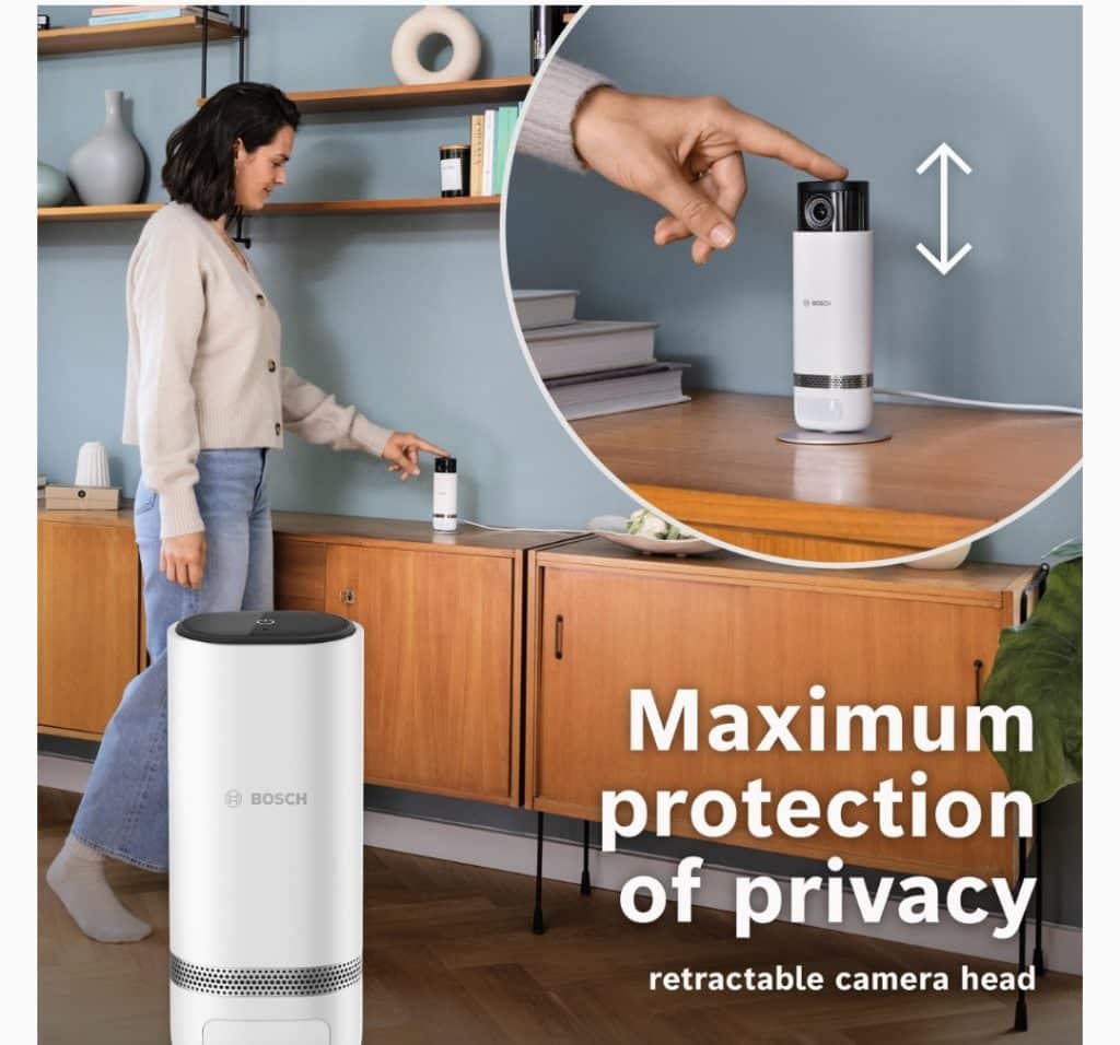 Bosch eyes ii: sicurezza intelligente e design discreto