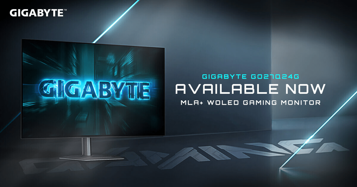 Gigabyte go27q24g punta tutto su oled e 240 hz