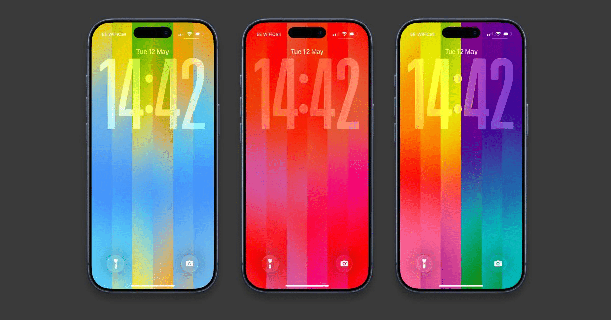 Ios 26. 5 porta su iphone il nuovo sfondo pride luminance