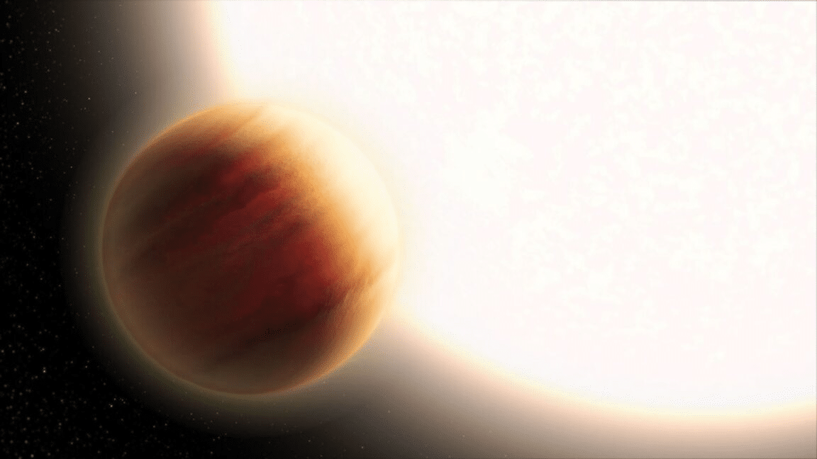 Jwst osserva il meteo di un gigante gassoso a 700 anni luce