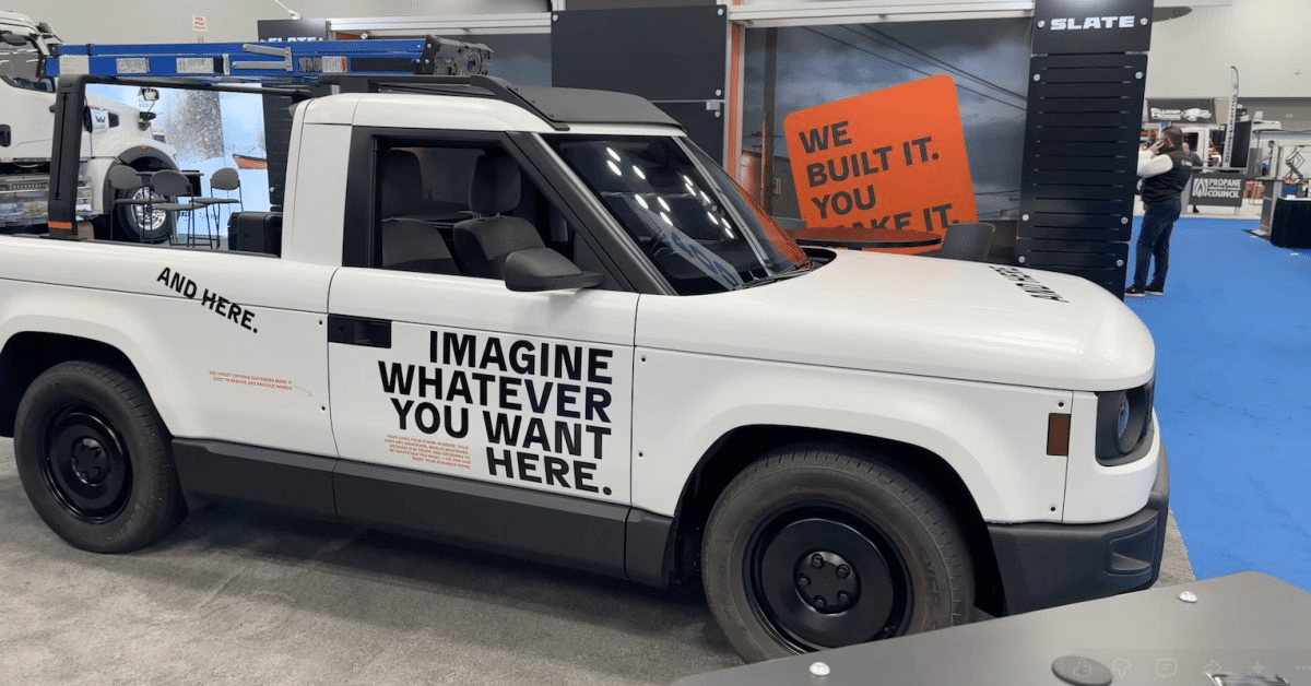 Slate auto punta su pickup elettrici economici e modulari