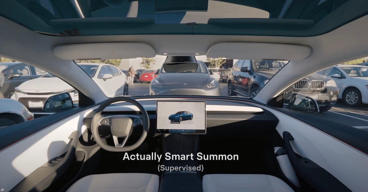 Tesla actually smart summon è pronta per i parcheggi?