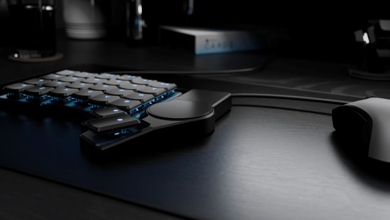 Zsa navigator trackpad arriva sulla tastiera voyager