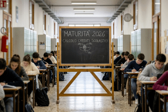 Crediti scolastici maturità 2026: come si calcola il voto finale e come funziona il punteggio, la tabella