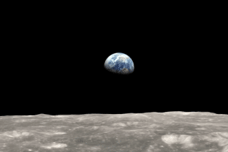 Earthrise: il video restaurato mostra la terra dalla luna