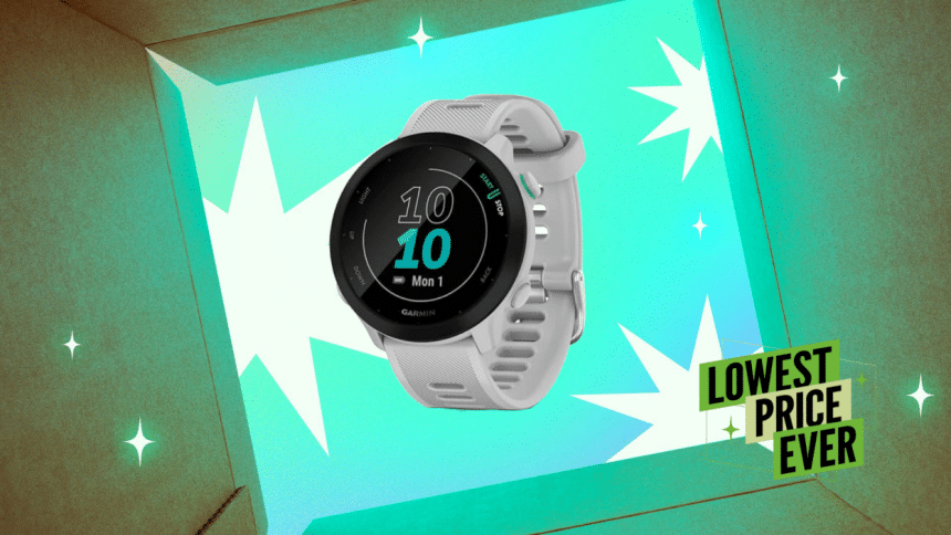 Garmin forerunner 55, l’orologio running ora costa meno