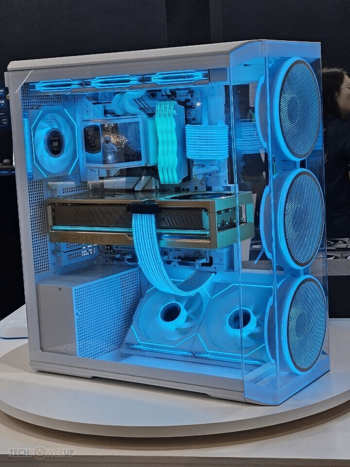 Lian li lancool 207xl: airflow gpu al computex 2026