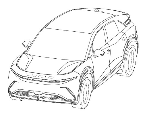 Lucid cosmos: il suv elettrico si mostra nei brevetti ue