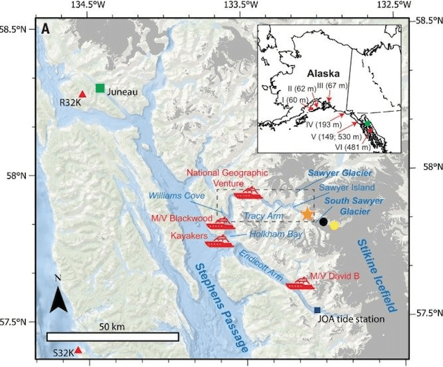 Megatsunami in alaska: perché l’onda è salita a 481 metri?