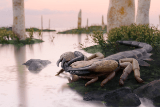 Praearcturus gigas, lo scorpione gigante del devoniano