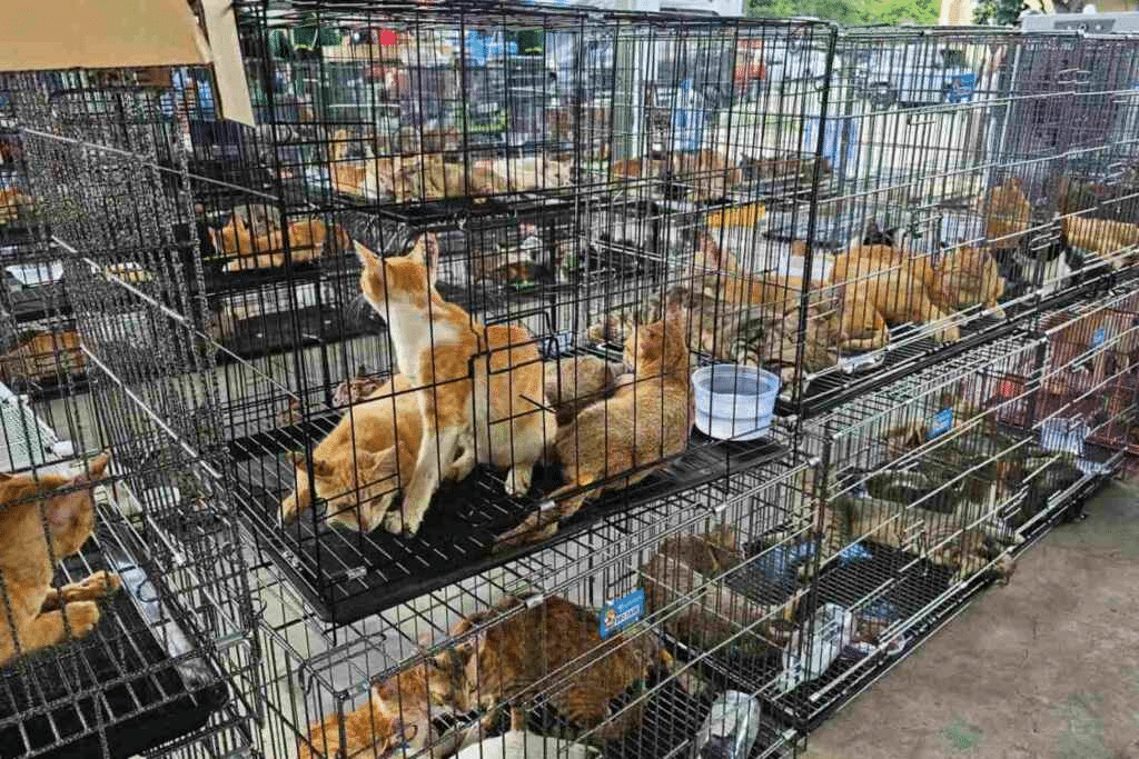 Salvati 400 gatti rubati alle famiglie e destinati al macello: smantellata maxi rete criminale in vietnam