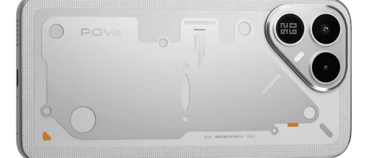Tecno pova 8 5g arriva con batteria da 8000 mah
