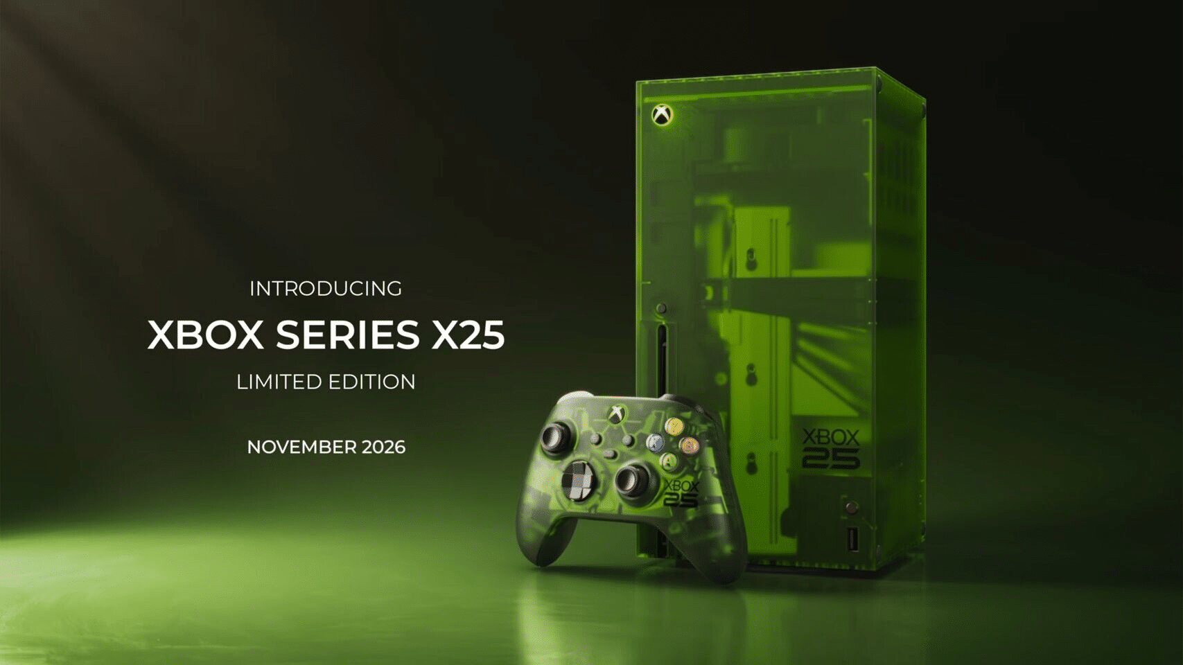 Xbox series x25: la nuova console verde di microsoft