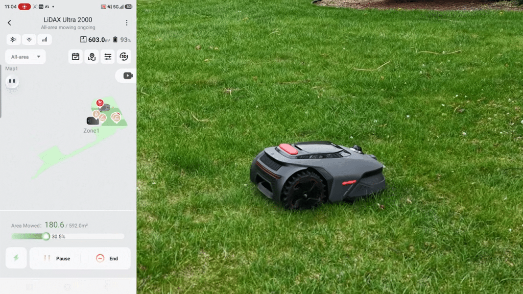 Mova lidax ultra 2000 review_ no perimeter wires, no rtk, no problems! 2-2 screenshot