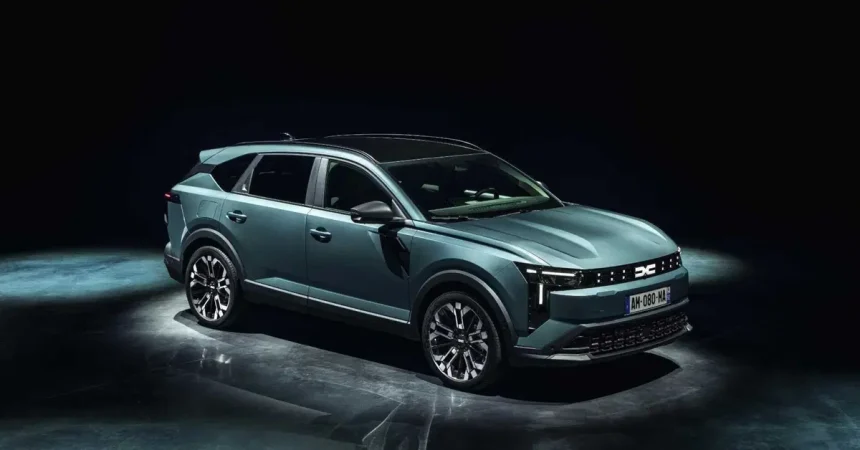 Dacia striker crossover ibrido di segmento c con assetto rialzato e linea da wagon