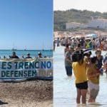 Es trenc si difende dal turismo di massa con 10mila persone