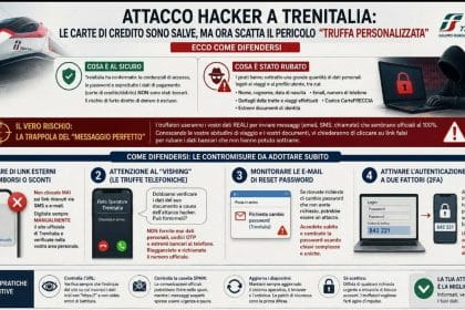 Passeggero controlla lo smartphone in stazione dopo l’attacco hacker trenitalia