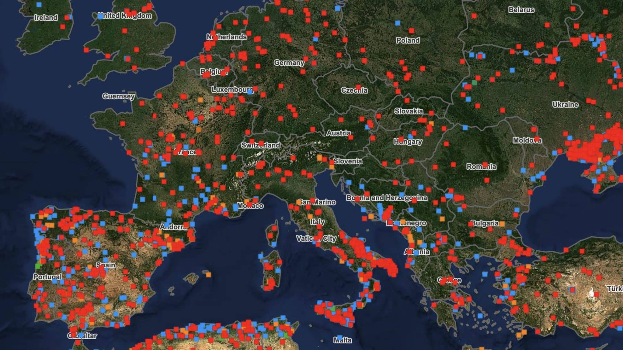 Incendi in europa, le mappe mostrano un’estate già critica %incendi in europa, le mappe mostrano un’estate già criticacount(title)% Incendi in europa, le mappe mostrano un’estate già critica