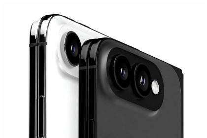 Concept di smartphone pieghevole a libro ispirato al possibile iphone ultra apple