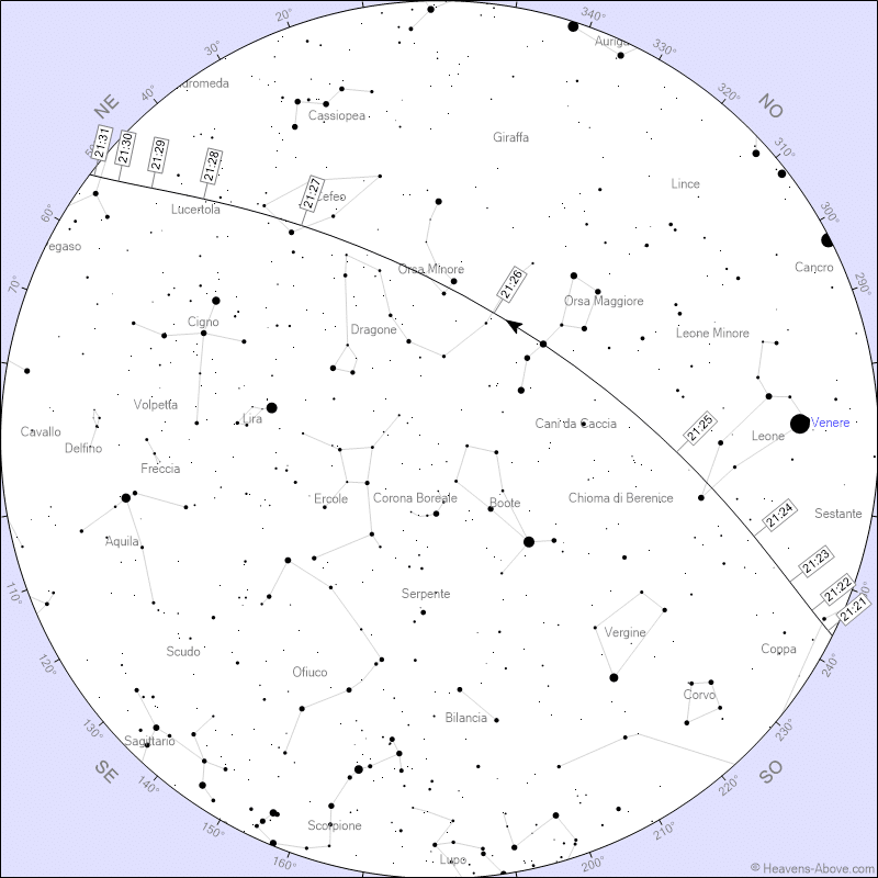 Iss torna visibile in italia, ma serve l’orario giusto %iss torna visibile in italia, ma serve l’orario giustocount(title)% Iss torna visibile in italia, ma serve l’orario giusto