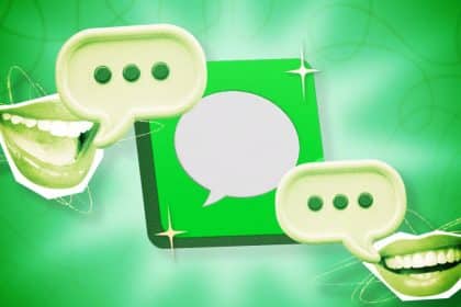 Schermata dell’app messaggi su iphone con conversazioni, filtri e strumenti di sicurezza