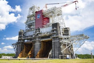 Banchi di prova b-1 e b-2 della nasa allo stennis space center in mississippi
