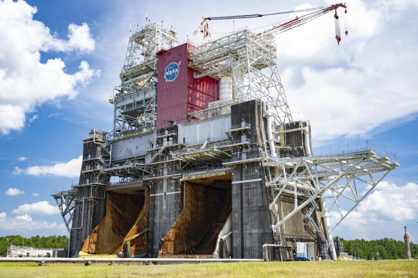 Banchi di prova b-1 e b-2 della nasa allo stennis space center in mississippi