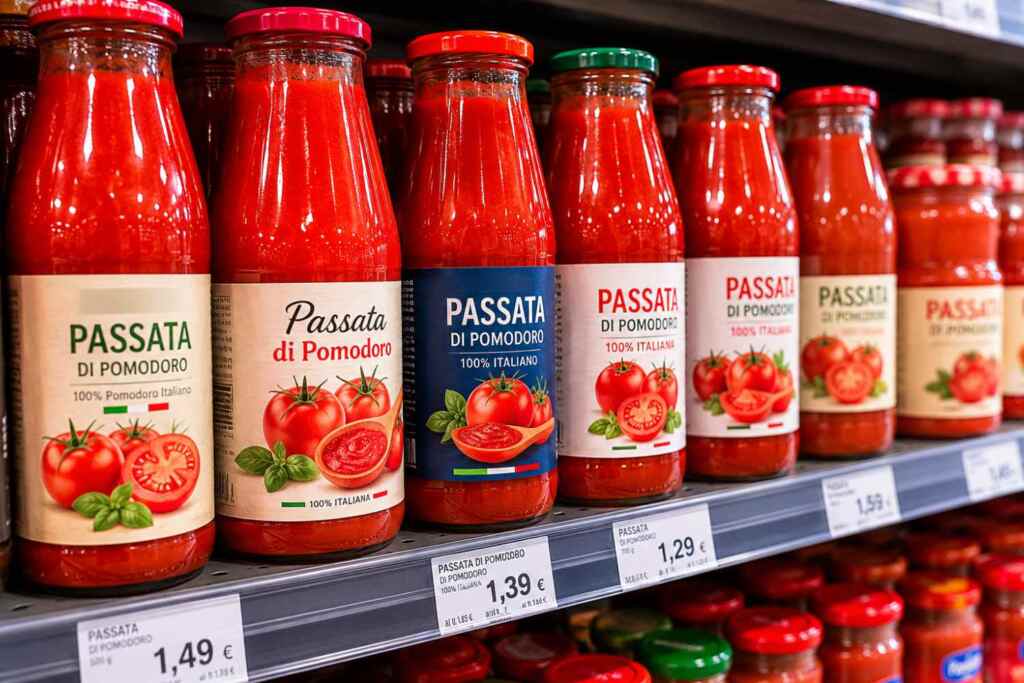 Passata di pomodoro, il lotto rivela quando è stata prodotta