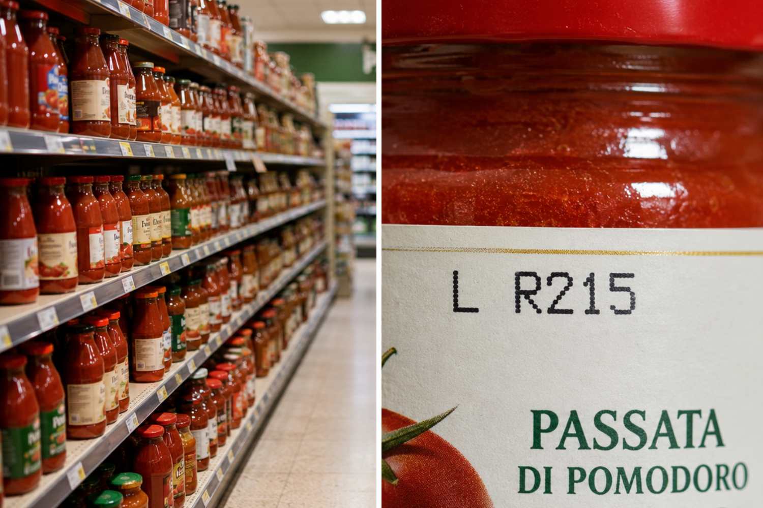 Passata di pomodoro, il lotto rivela quando è stata prodotta