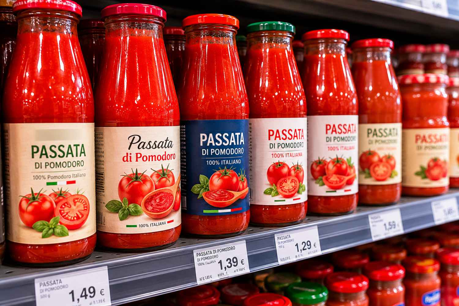 Passata di pomodoro, il lotto rivela quando è stata prodotta