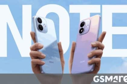 Redmi note 17 pro con modulo fotografico posteriore e colorazione clear blue