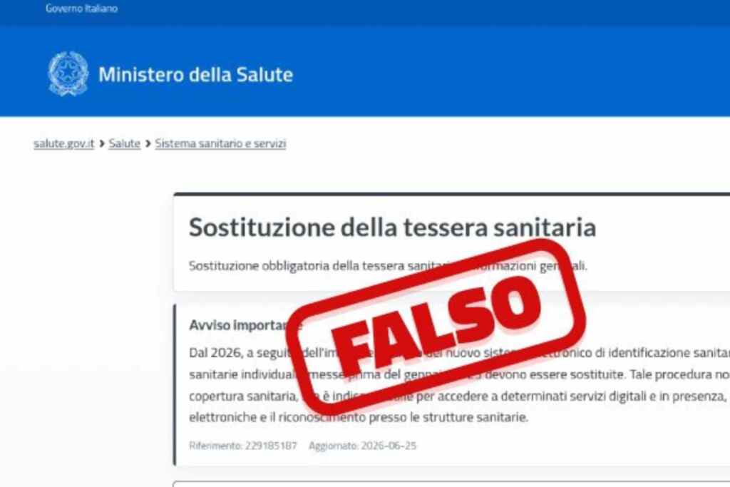Tessera sanitaria, il finto rinnovo punta ai tuoi dati %tessera sanitaria, il finto rinnovo punta ai tuoi daticount(title)% Tessera sanitaria, il finto rinnovo punta ai tuoi dati