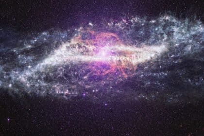 Centaurus a osservata dal telescopio spaziale james webb nell’infrarosso