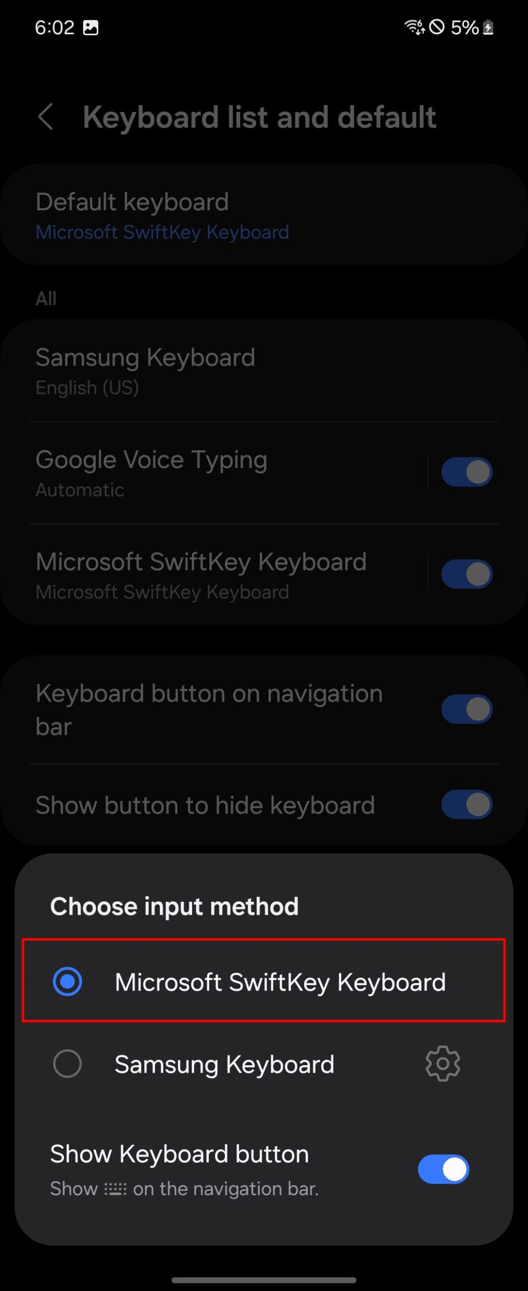 Come disinstallare swiftkey dai samsung galaxy con one ui 9