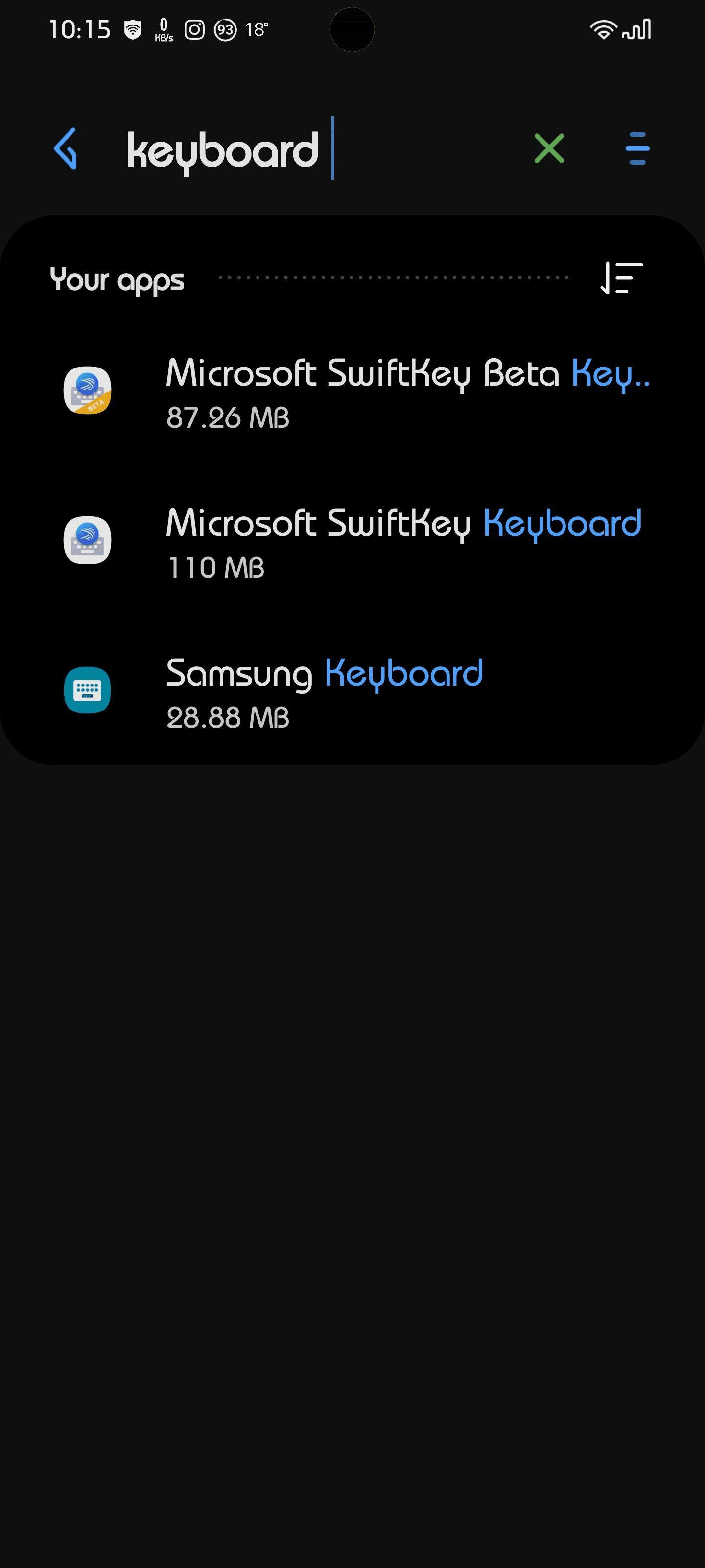 Come disinstallare swiftkey dai samsung galaxy con one ui 9