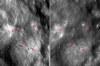 Cratere del falcon 9 sulla luna: quanto è grande e perché si è schiantato