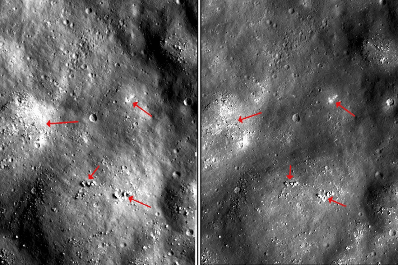 Cratere del falcon 9 sulla luna: quanto è grande e perché si è schiantato